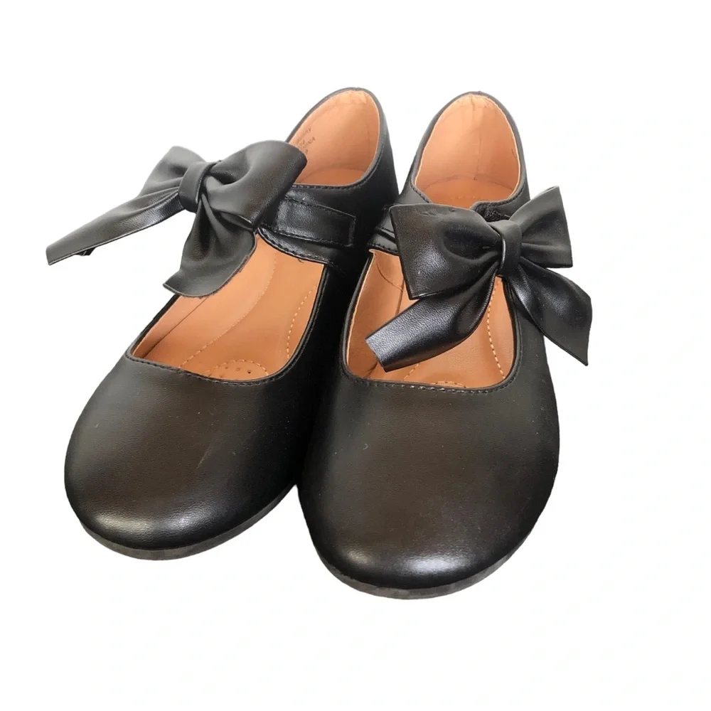 Honey Bunny Black Big Bow Ballet Flats size 3 - Picture 14 of 14